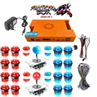 Набор для сборки Пандоры CX 2800 в 1, 8-полосный джойстик, 12 В, светодиодная подсветка, аркадный набор, коробка Пандоры, игровой шкаф для 2 игроков