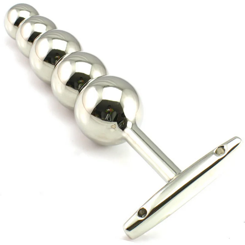 Stainless Steel Metal Anal Dildo Male Prostate Massager Big size Beads Plug G Spot Butt Masturbation Sex Toys |