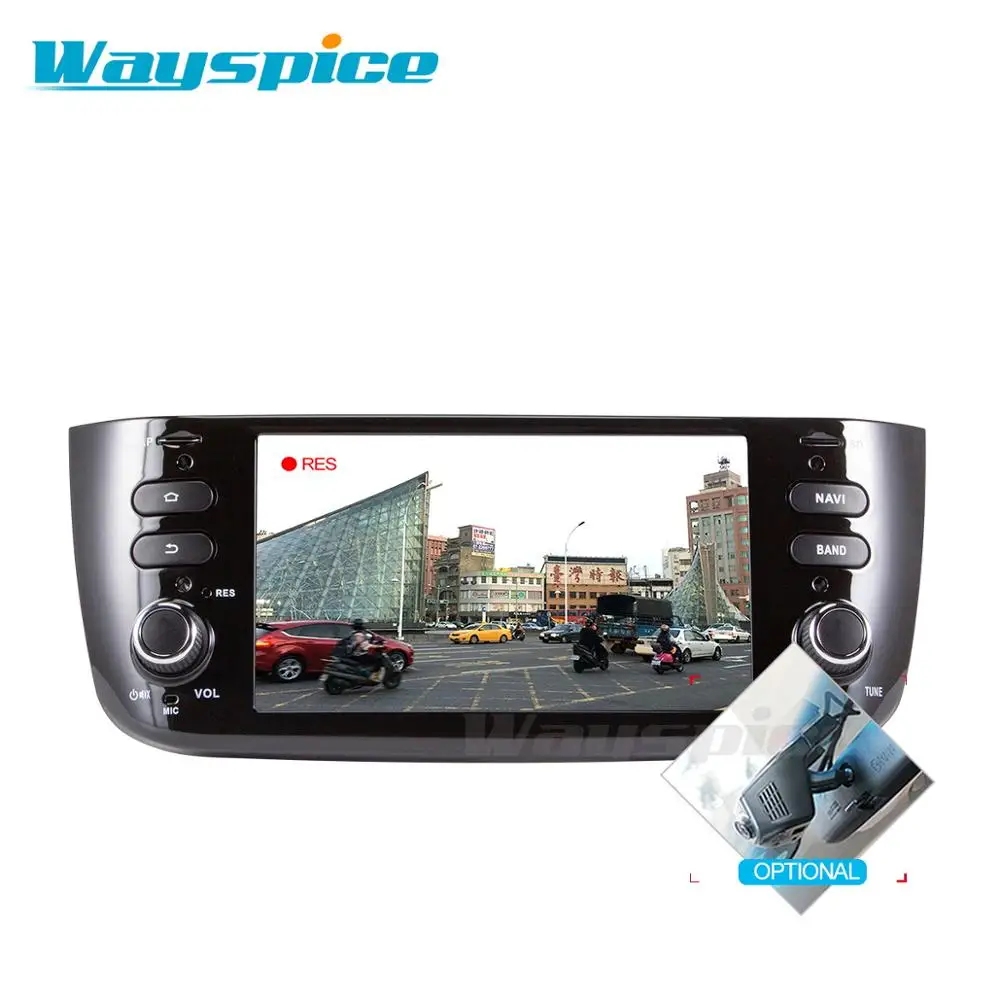 Wayspice android 9 0 автомобильный dvd для Fiat/Linea/Punto 2012 2013 2014 2015 мультимедийный плеер |