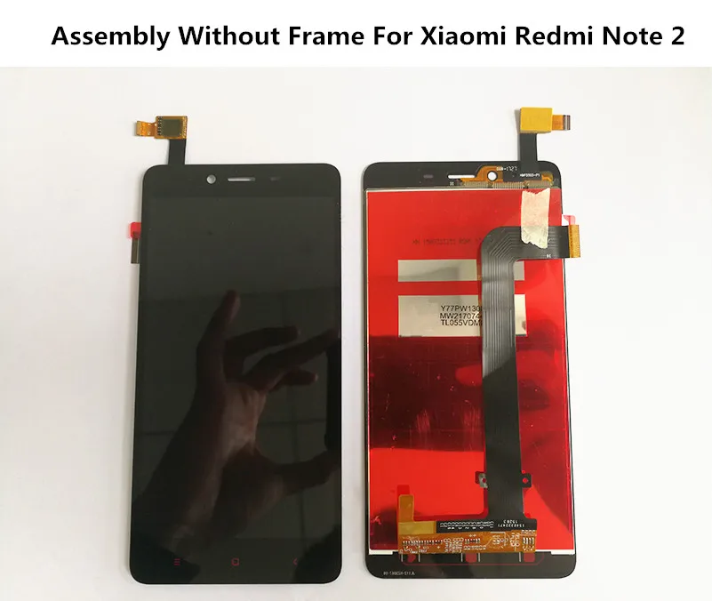 Оригинальный Новый ЖК дисплей для Xiaomi Redmi Note 2 Замена экрана Hongmi Digiziter Aseembly|Экраны