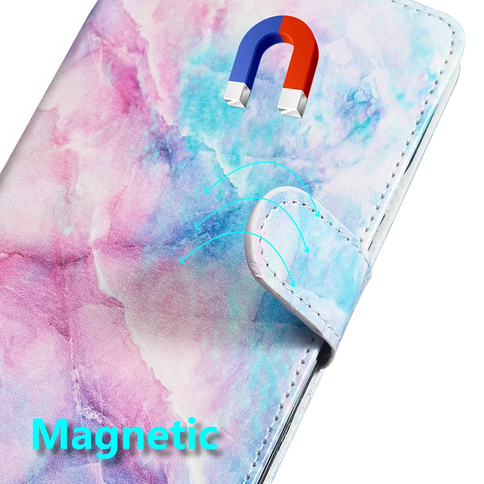 Чехол книжка из искусственной кожи для Samsung Galaxy S10 Plus S10e S20 Ultra A10 A20 A30 A40 A50 A70 A51 A71 A6 A7