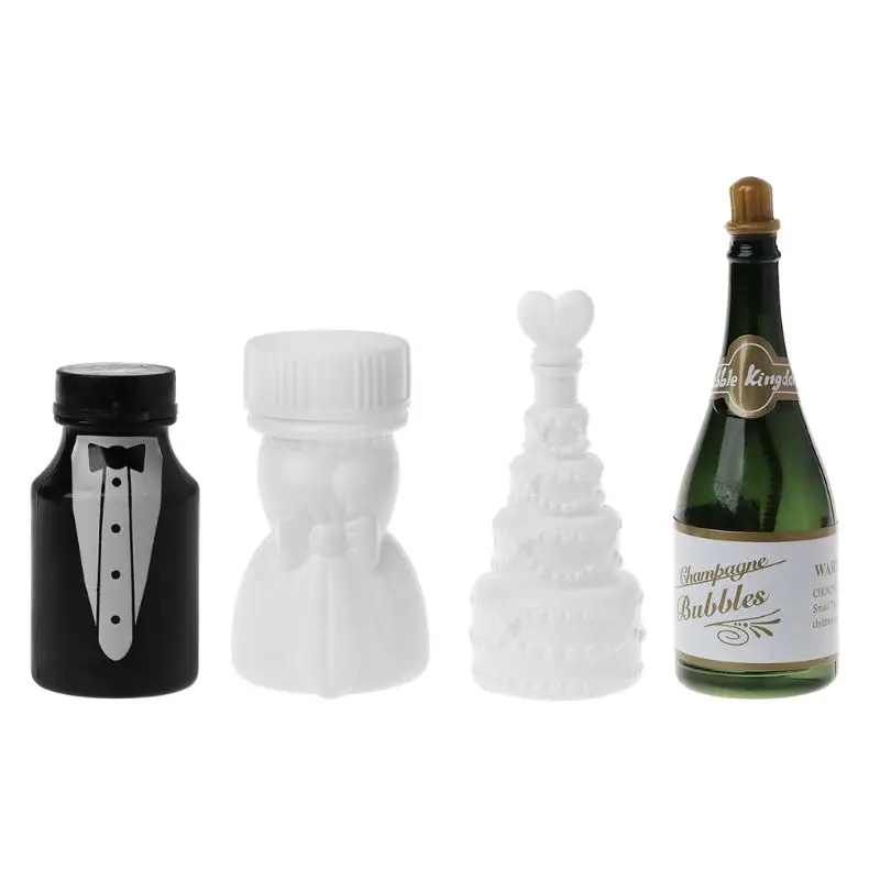

10pcs/lot Empty Bubble Soap Bottles Wedding Decoration Mariage Boda Children's Toy Bubbles Maker Kids Outdoor Toys