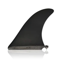 surf longboard fins fiberglass 10 length yepsurf fin bluered color fin surfboard fin 10 length