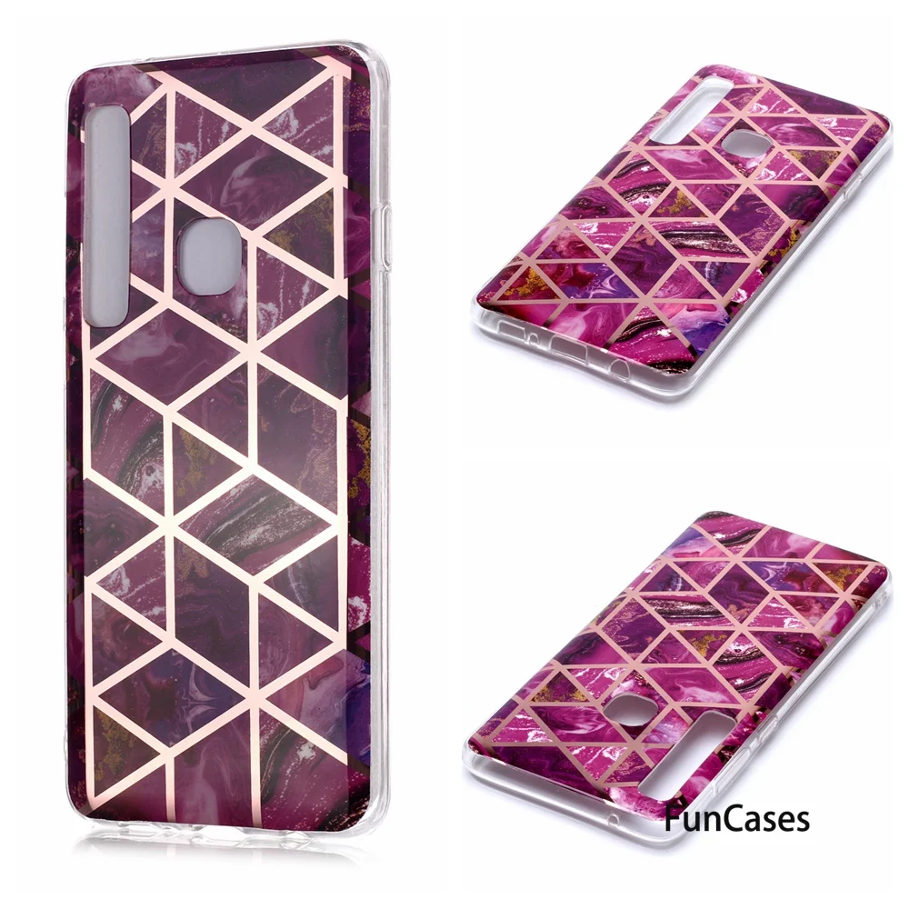 Чехлы для мобильных телефонов funda Samsung A9 2018 Роскошные телефонные чехлы Galaxy armor