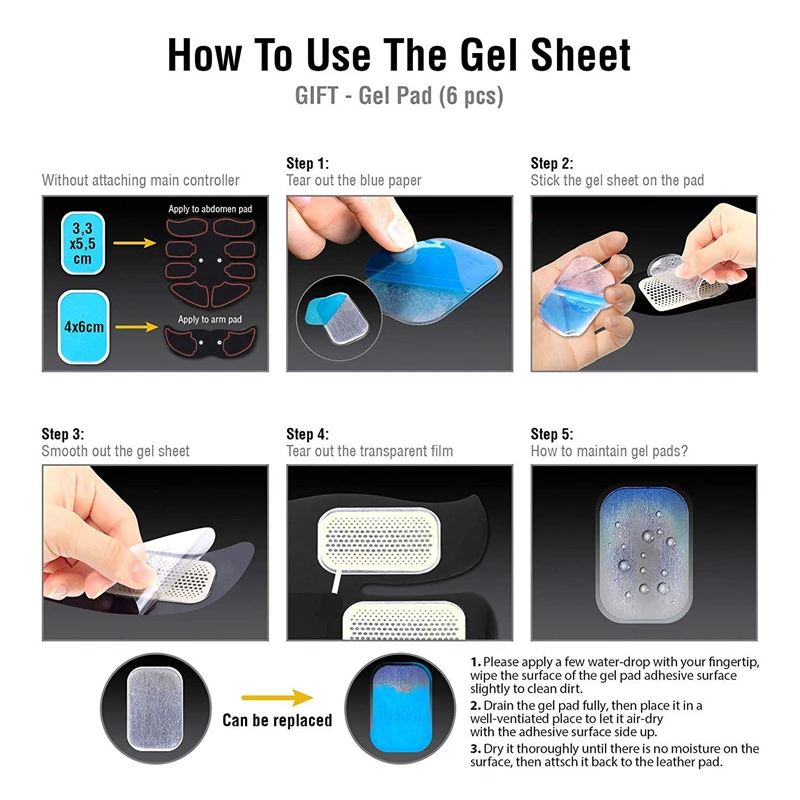 Заменяемые гелевые подушечки стимулятор бедер тренажер 3 шт. живота замена