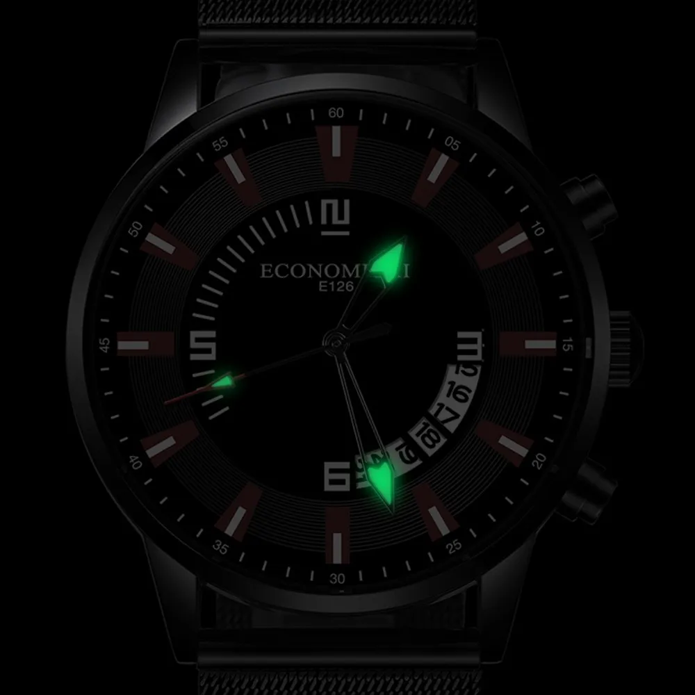 Часы наручные мужские с кожаным ремешком модные роскошные Цифровые в стиле ретро