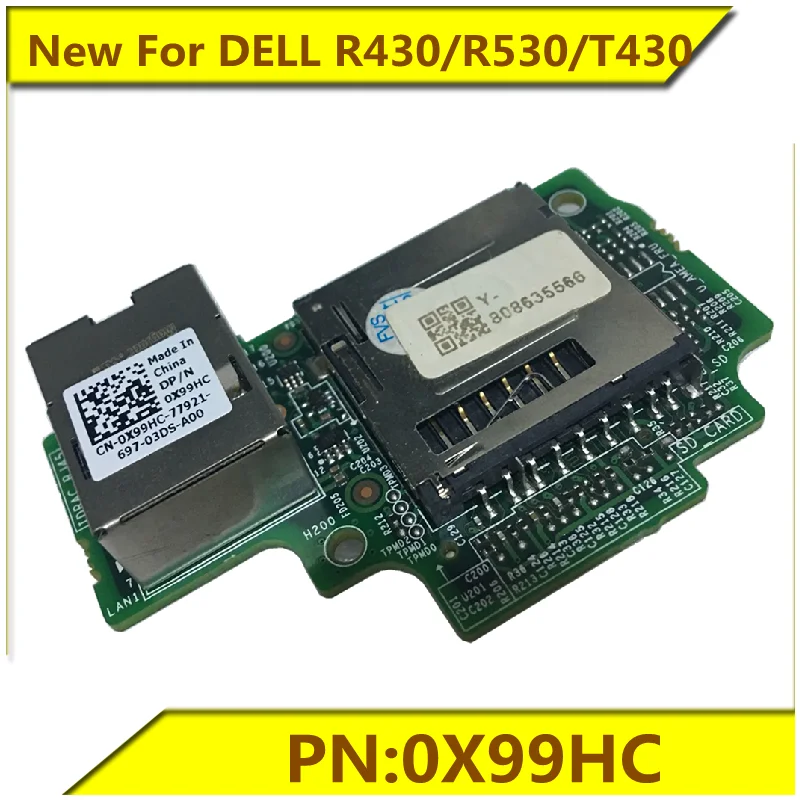 

0X99HC New Original for DELL R430/R530/T430 IDRAC8 Enterprise Remote Management Card