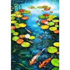 Набор для алмазной живописи сделай сам, алмазная вышивка с зубчатыми краями, полное покрытие, с AB Drill, мозаика, живописный домашний декор, подарок