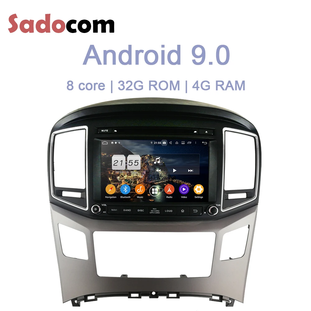 Автомобильный DVD плеер 8 &quotDSP Android 8. 0 4 Гб + 32 ядер GPS Glonass автомобильный