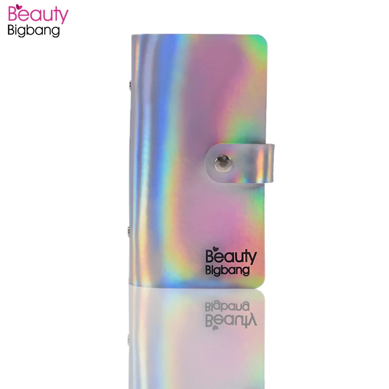 for 12cm BEAUTYBIGBANG 6*6 см 20 слотов красочный квадратный дизайн ногтей шаблон Органайзер из искусственной кожи лазерная штамповка пластины держатель чехол сумка - Цвет: for 12cm