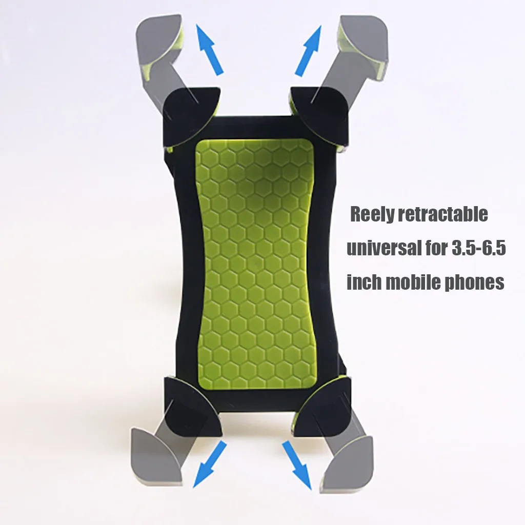 

Bike Motorcycle Phone Holder 360 Rotatable Handlebar Bicycle Phone Holder Rearview Mirror Mobile Cell Phone Stand Holder