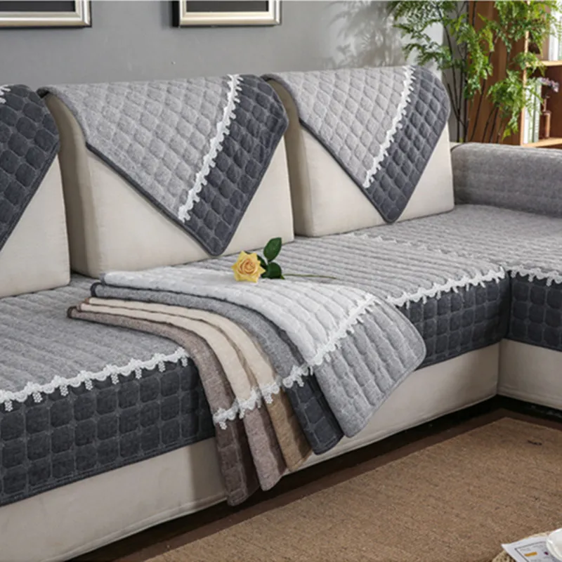 Покрывало для дивана из хлопка и льна 1 шт.|sofa towel|linen sofa coverssofa cover |