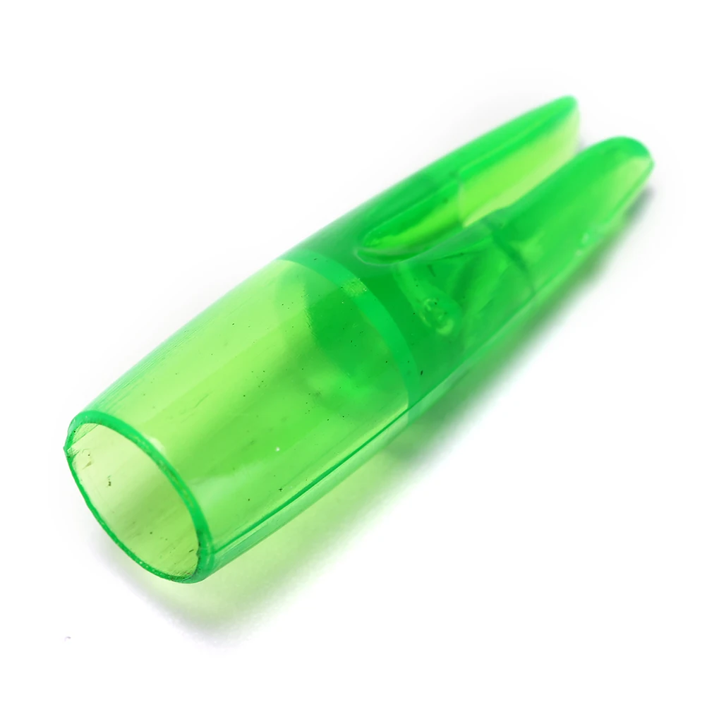 10 шт. зеленые стрелы для стрельбы из лука стекловолоконного вала 8 мм лука|Лук и