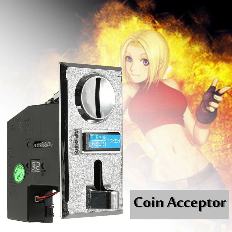 Multi Coin Acceptor Selector for Mechanism Vending Machine Mech Arcade Game | Электроника