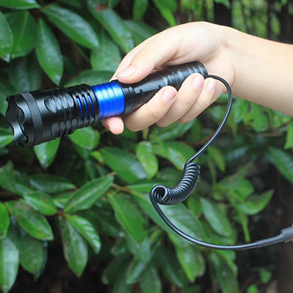 Фонарик яркий тактический фонарь для кемпинга советы питания 2019 новый открытый T6