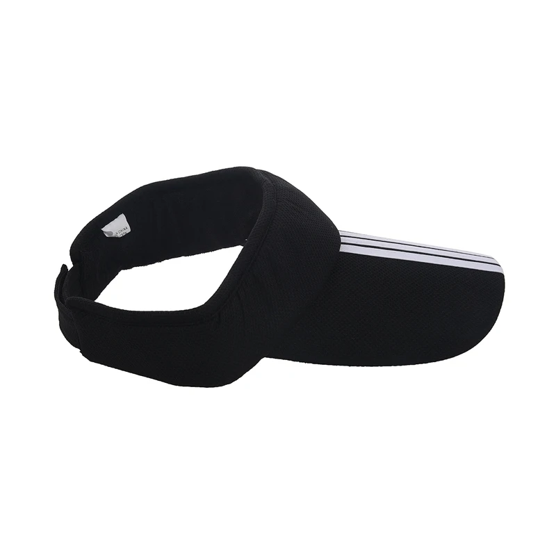 2 Pcs Sports Tennis Golf Sun Visor Hat Hats Adjustable Plain Bright Color Men Women 1 White &amp Black |