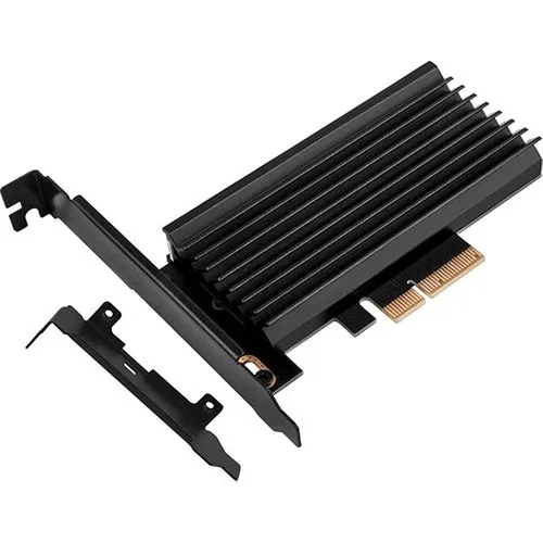 SilverStone ECM24 2388ARGB PCI-E(4X) - M.2 SSD Converter 2388ARGB Adreslenebilir LED 'S, passive Reefer (SST-ECM24-ARGB)