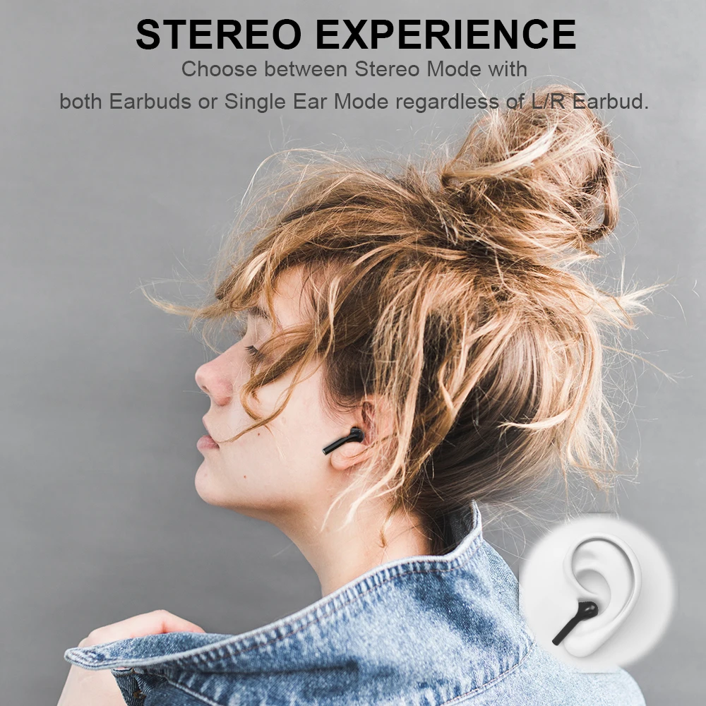

2020 Mini TWS M5 Stereo Hands Free Wireless Earphone Bluetooth Microphone Headset for All Smartphones of Xiaomi, Samsung, Apple