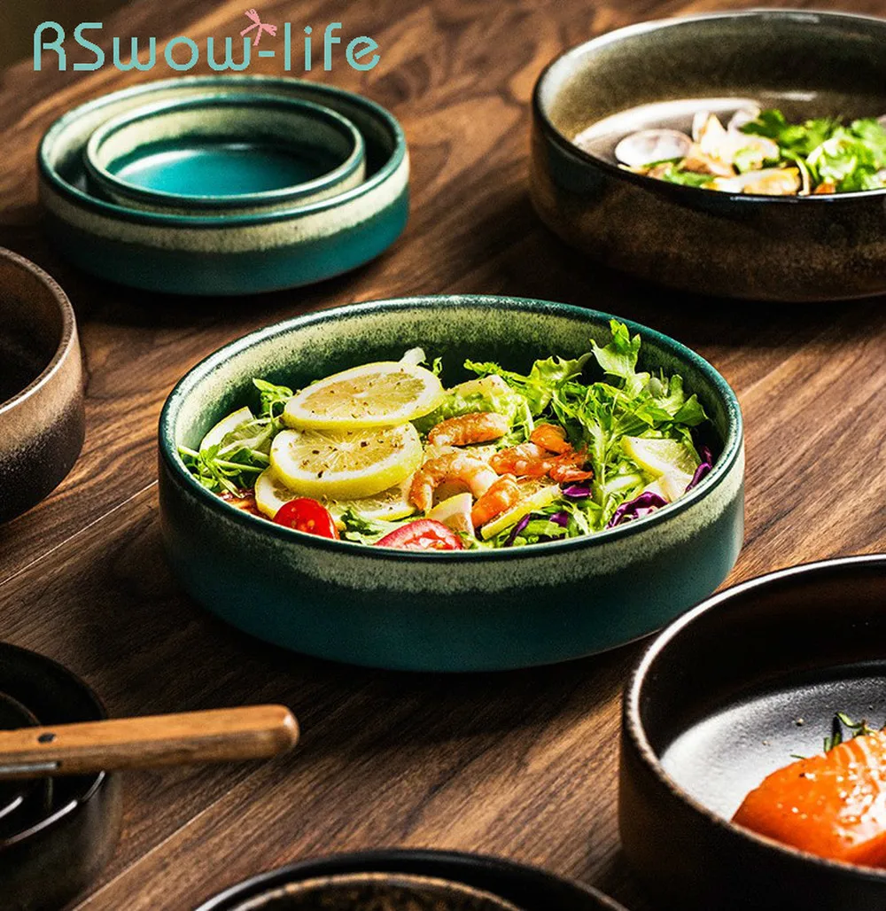 Креативная керамическая миска 4 5 дюймовые рисовые миски 8 дюймовая для супа