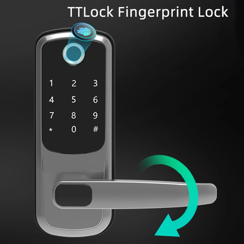 

Fingerprint Doorlock Keyless Lock Smart Digital Biometric IC card Bluetooth