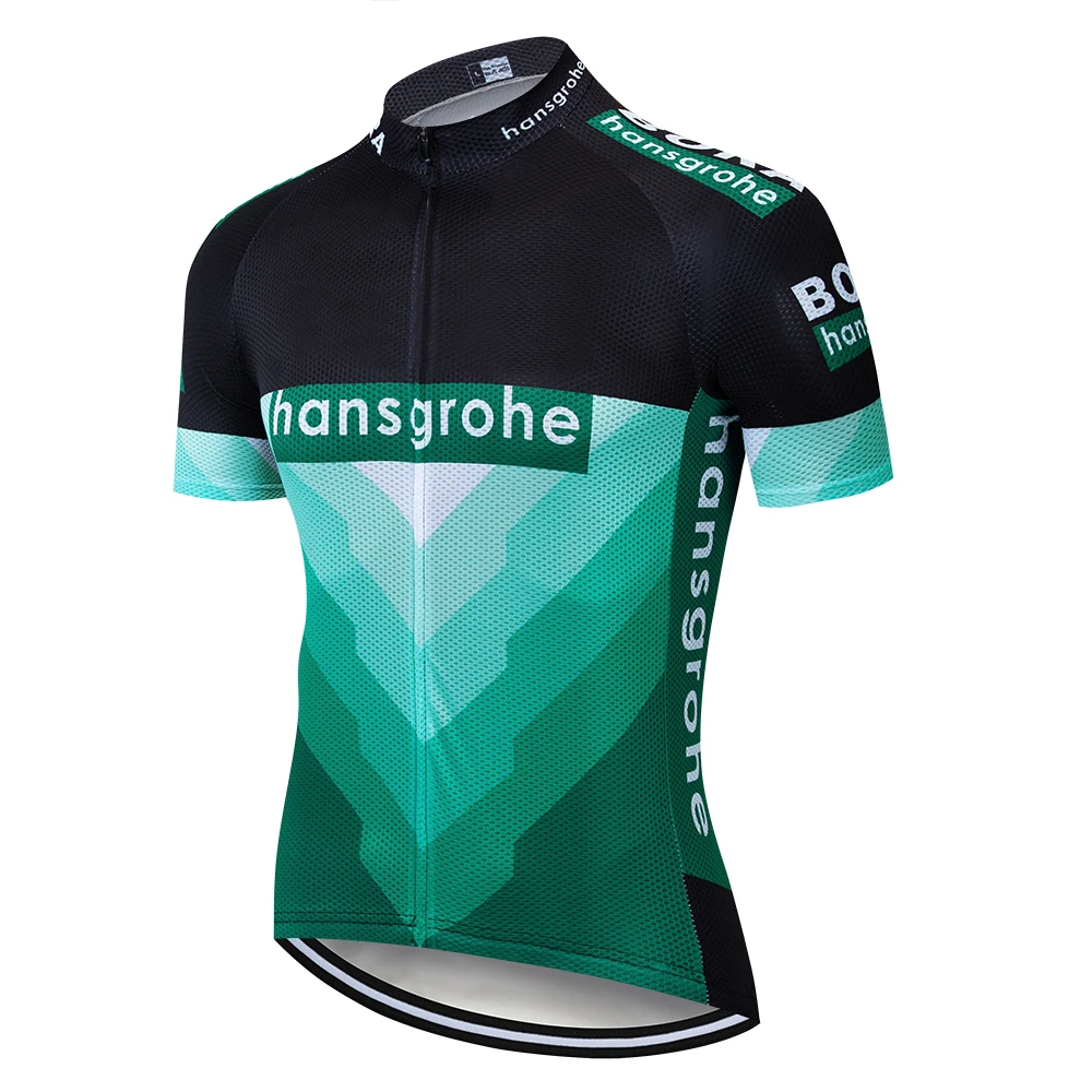 Jersey Мужская летняя футболка для езды на велосипеде с коротким рукавом mtb велосипедная одежда 9D гелевая подкладка нагрудник шорты быстросохнущие - Цвет: Jersey