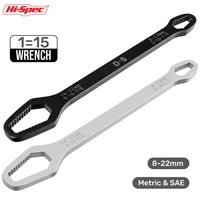 hi spec universal torx wrench 8 22mm self tightening adjustable glasses wrench ratchet spanner multifunction hand tool