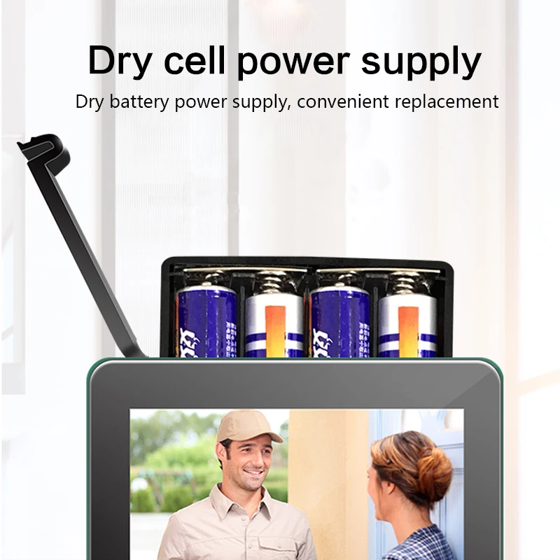 

Цифровой дверной звонок с цветным экраном 4,3 дюйма