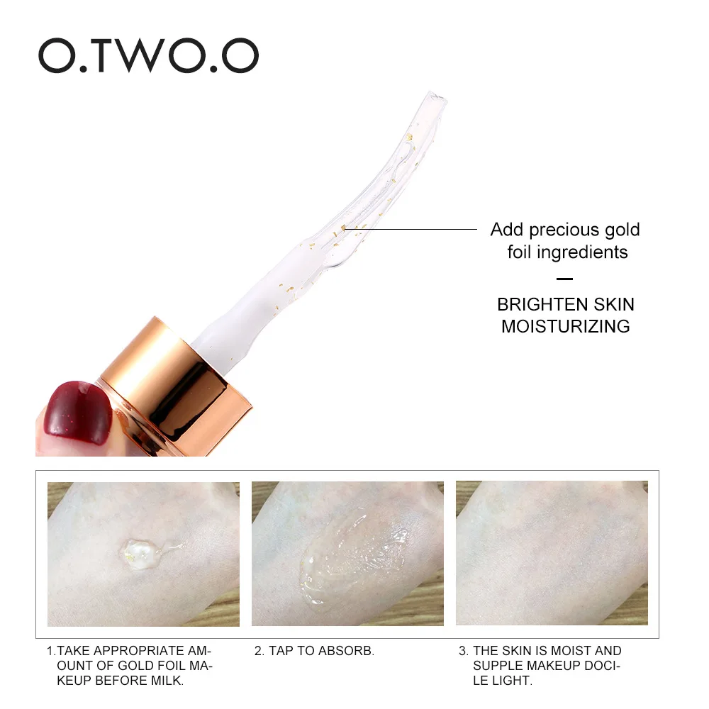 

Gold Diamond Shining Colour Gel 20ml Gold Foil Micro Makeup Before Base Moist Makeup Before Gel
