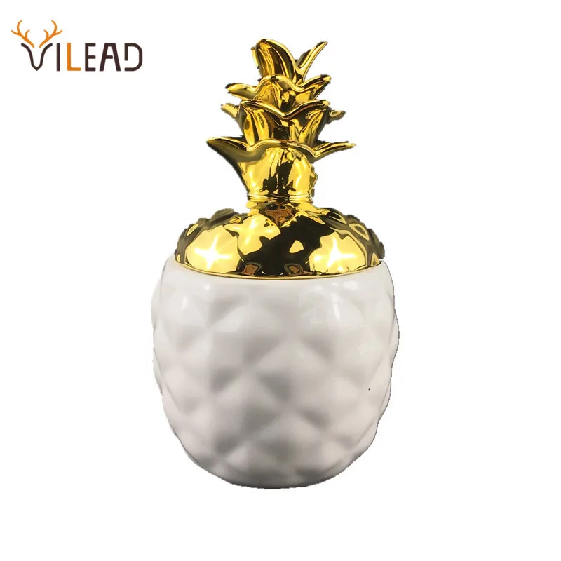 Коробка керамическая для хранения ананасов VILEAD 15 5 см 20 см|Коробки и ящики