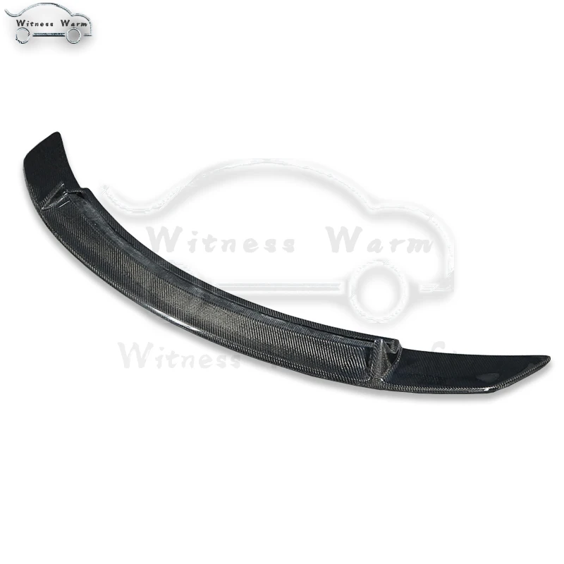 W205 углеродное волокно заднее крыло багажник губа спойлер для Benz C класс 4 двери C180