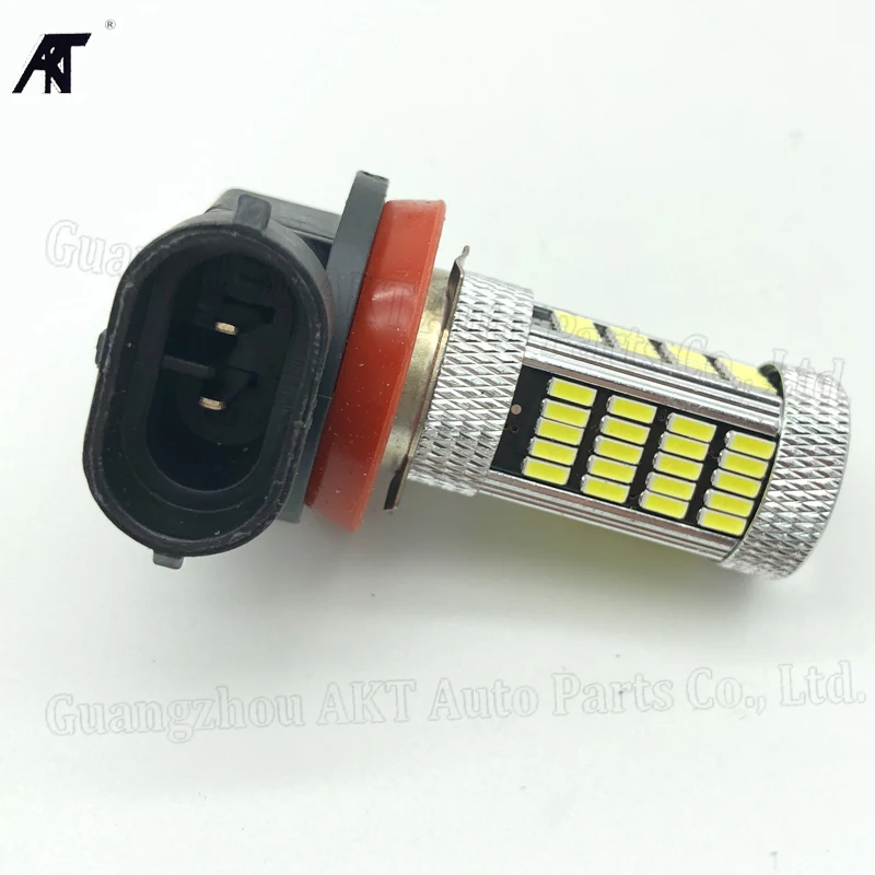 

2pcs H8 H11 White LED Fog Light Lamp bulb Daytime Driving Light LED Fog Lamp for cars Ice Blue 12V