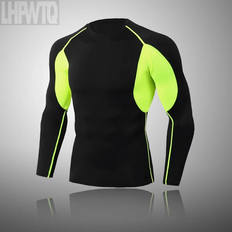 

2021 Spartan Men Tight T-Shirt Compression Stretch Sport T-Shirt Lycra Tight Running Short Sleeve T-Shirts Men's Sportswear