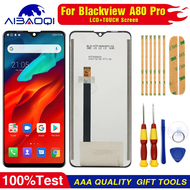Для Blackview A80 A80 Pro A80 Plus BV6800 Pro сенсорный экран ЖК-дисплей дигитайзер в сборе запасные части