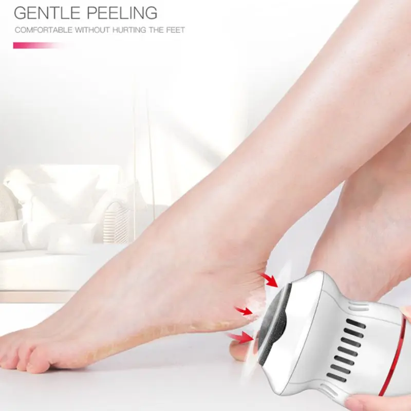 

Electric Pedicure Tools USB Rechargeable Foot Polisher Skin Remover Absorbing Machine for Dead Skin Callus