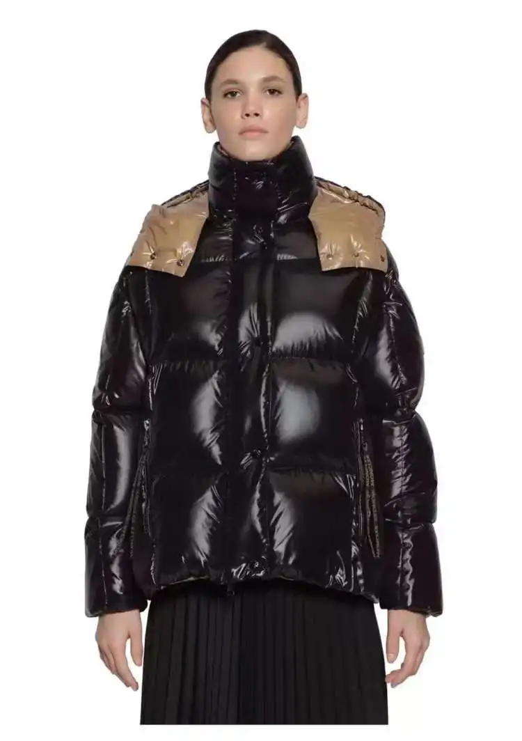 Новая зимняя Женская куртка средней длины утепленная верхняя одежда с капюшоном