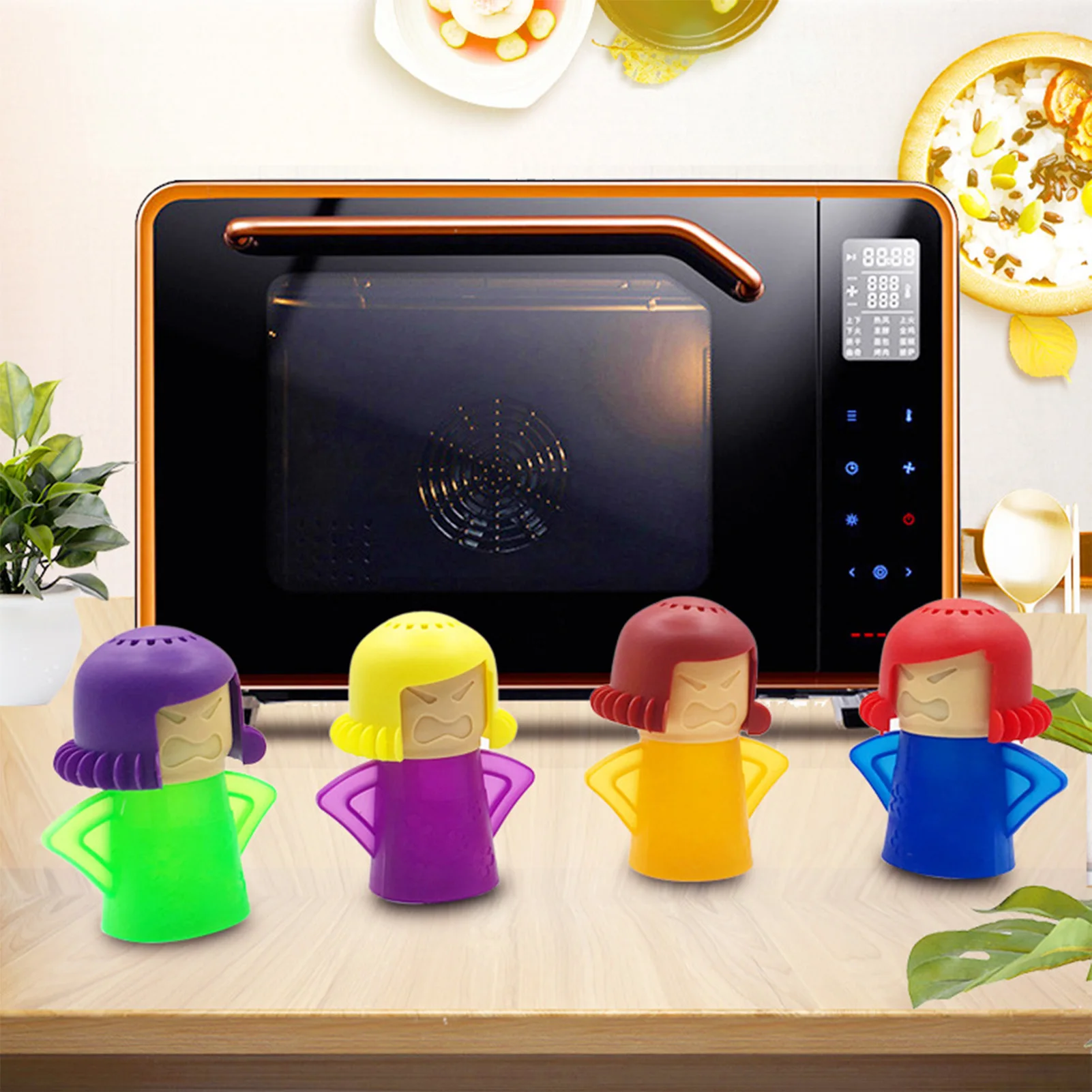 

Microwave Cleaner High Temperature Steamer Cleaning Equipment Easily Cleans Microwave Oven Steam Cleaner Kitchen Appliances
