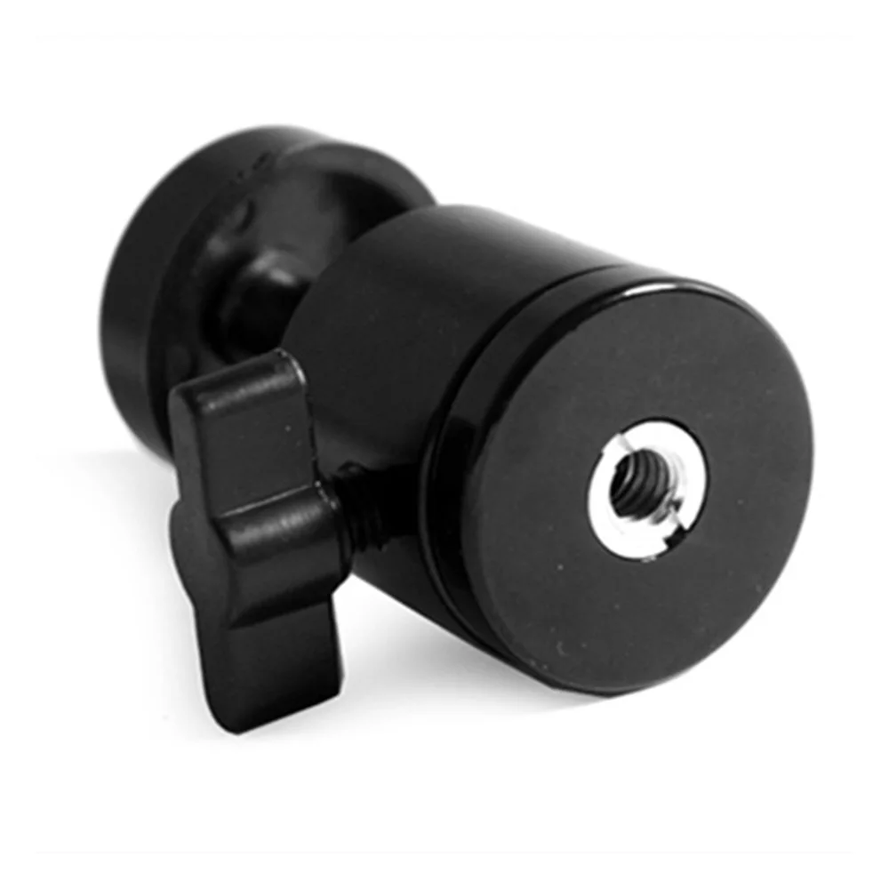 

Camera Head Ball Adapter Cradle Ball Head Tripod Mount with Lock LED Light Flash Bracket Holder For DSLR DV Cameras