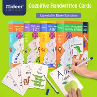 mideer english learning word card early education learning toy 3y writing card childrens game word pocket card gifts