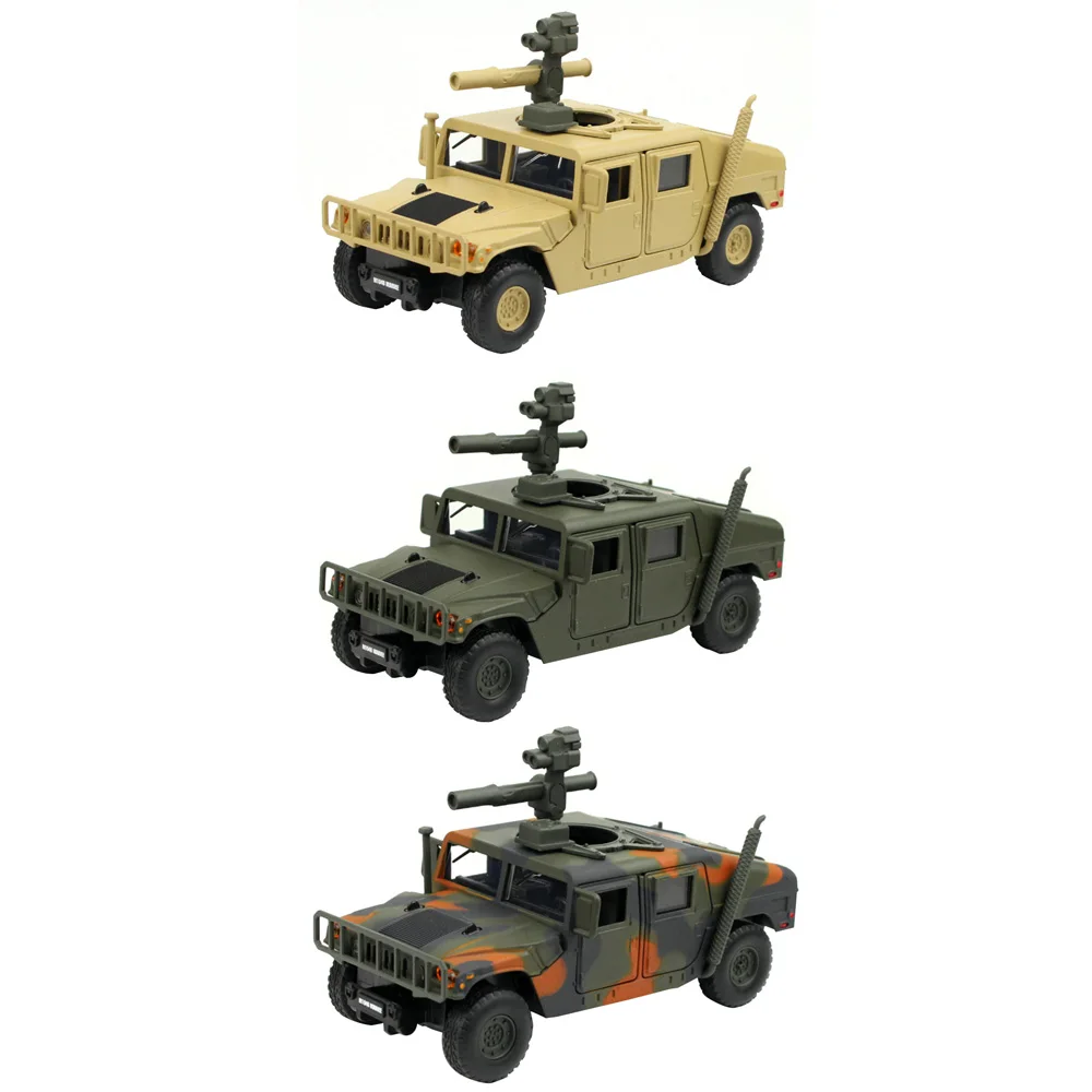 Масштабная модель автомобиля 1:32 военная игрушка военные силы внедорожник Hummer H1