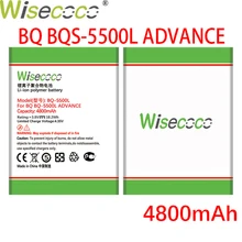 WISECOCO 4800mAh Battery For BQ BQ-5500L BQS-5500L ADVANCE Mobile Phone In Stock Battery With Tracking Number