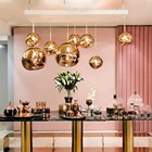 Скандинавские светодиодные подвесные лампы, современный декоративный светильник из ПВХ в стиле лофт, бара, кафе, комнатные светильники