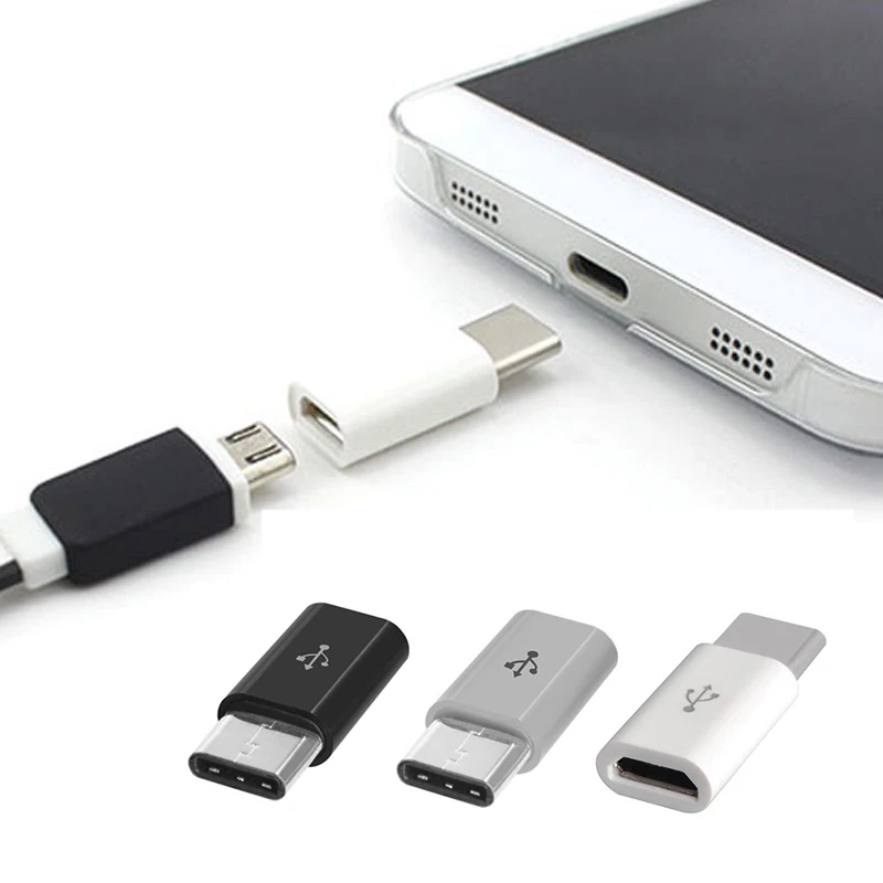 Универсальный адаптер Micro USB на C BrexLink Type преобразователь соединитель быстрая