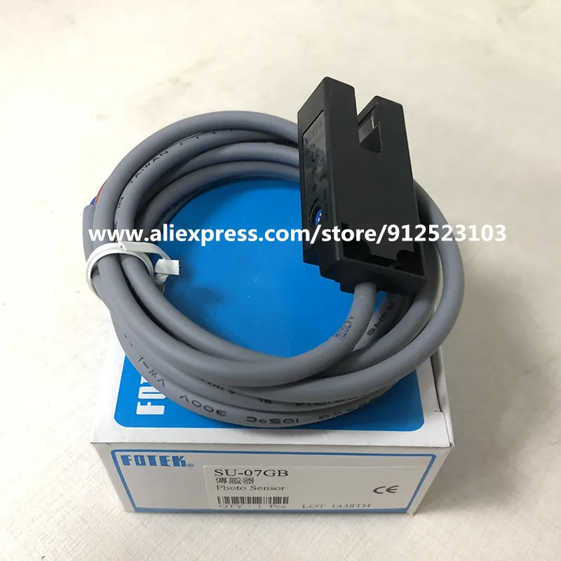 

Фотоэлектрический переключатель SU-07GB FOTEK NPN + PNP NC, тип U, датчик зеленого света, новый оригинальный