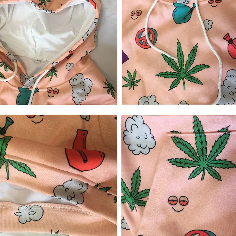 

American size party crew neck 3D printed sweatshirt between us Harajuku sweatshirt fall/winter top