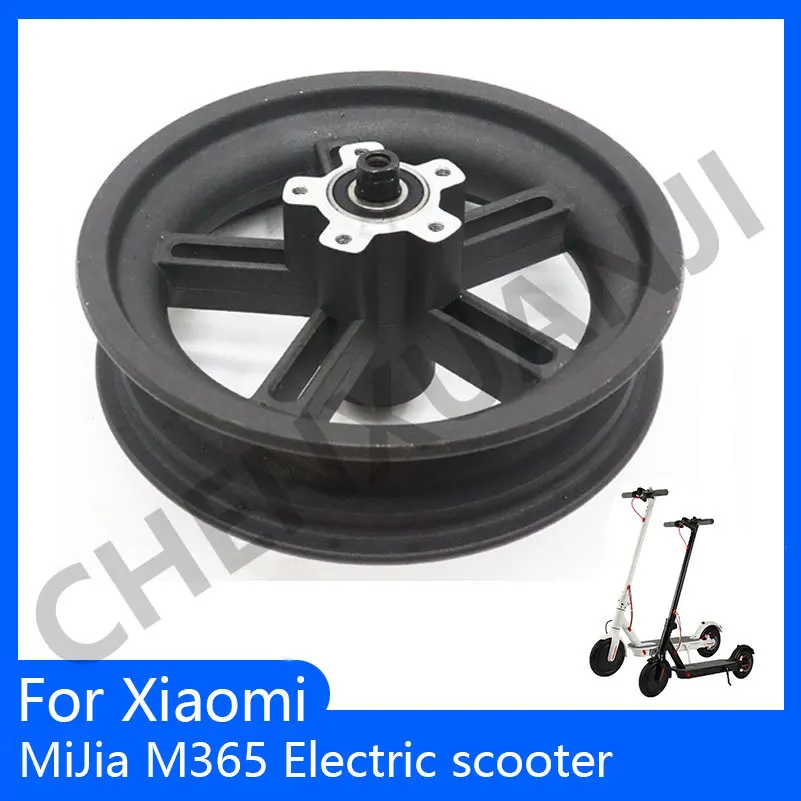 Rear Wheel Hub For Xiaomi Mijia M365 8/10 inch Electric Scooter 8 1/2x2 Rear Tire Replacement Parts High quality Alloy wheels