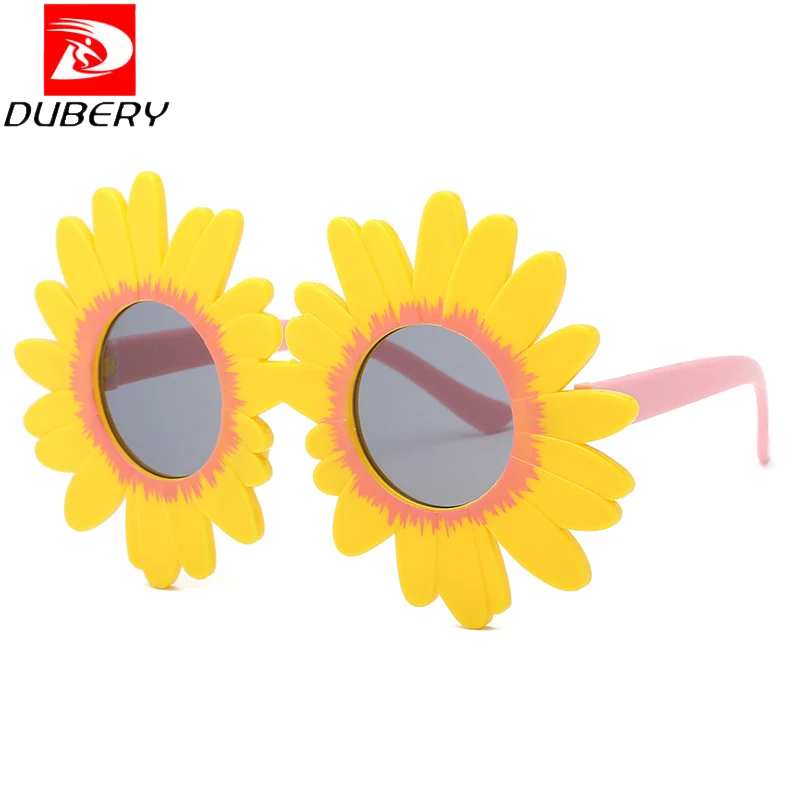 DUBERY 2019 солнцезащитные очки с цветами для детей милые детские Gafas De Sol Ninas UV400