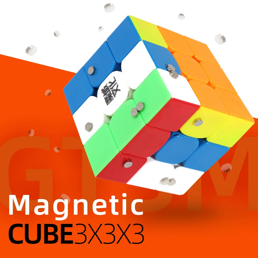 Магнитный кубик Moyu WeiLong GTS V2 3X3X3 магические кубики 3x3x3 скоростной головоломка Weilong