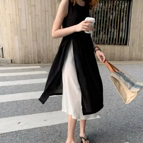 Винтажное летнее платье 2020 элегантные сексуальные одноцветные платья без