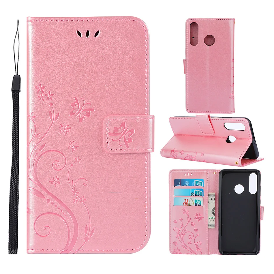 Модный кожаный чехол-бумажник с откидной крышкой для Coque huawei Y5 Prime Y6 Pro Y7 P9 Lite Mini P20 Lite mate 30 чехлы для телефонов