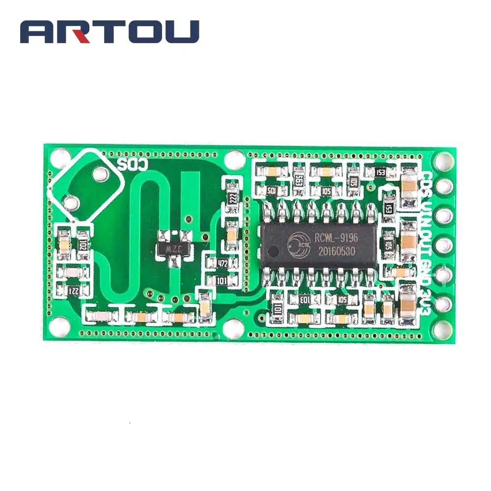 RCWL-0516 модуль СВЧ-радарного датчика индукционный датчик умный переключения для
